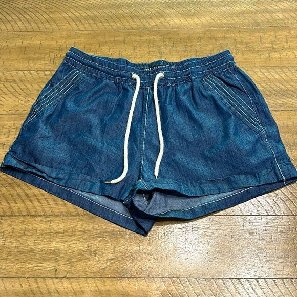 (3/$15) BBJ Los Angeles Jean look, pull on shorts size medium - Picture 1 of 7